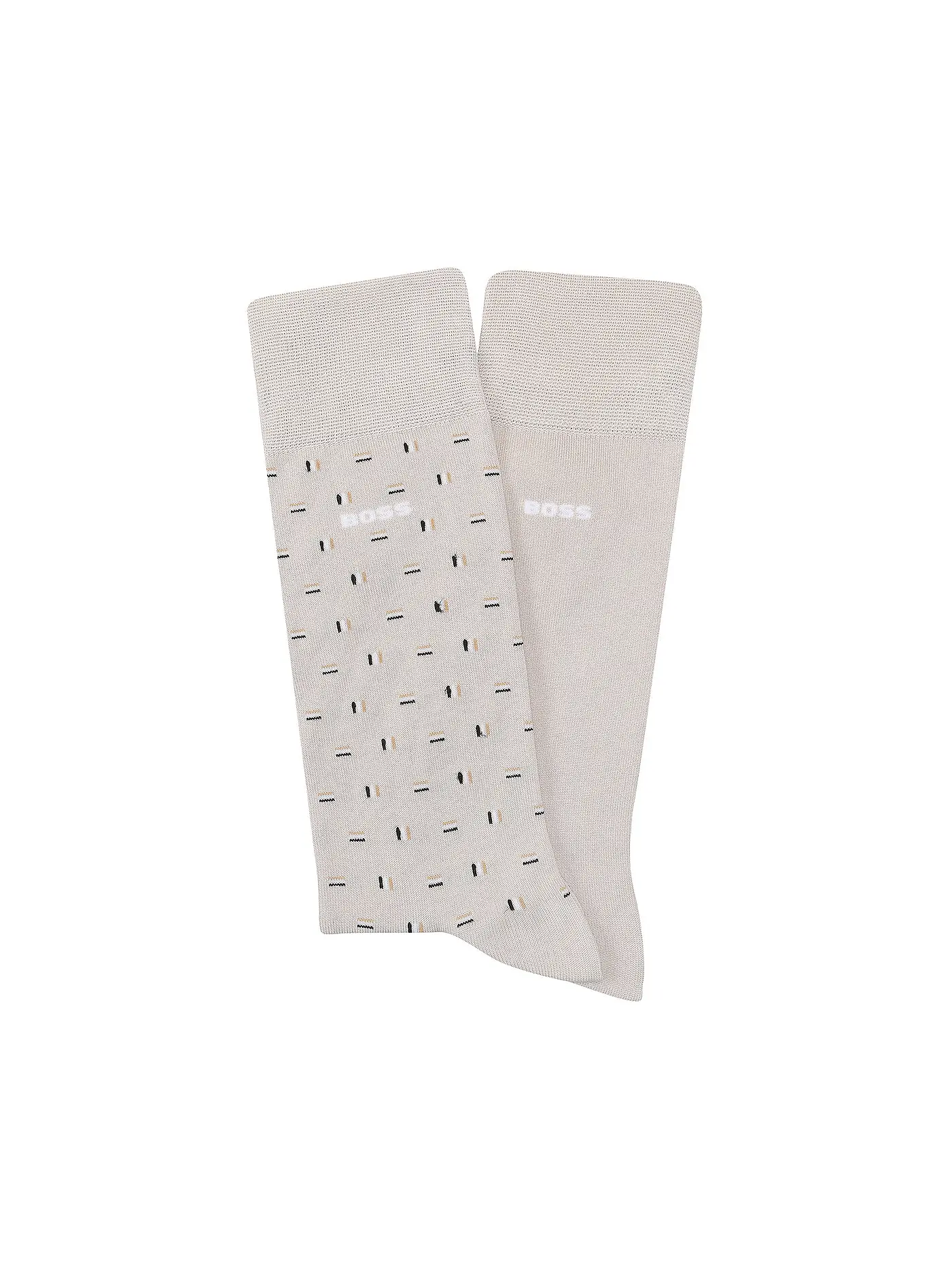 BOSS | Socken 2er Pkg. black | beige
